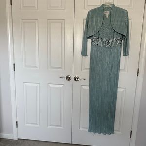 Mother of the Bride or Groom Dress Aqua